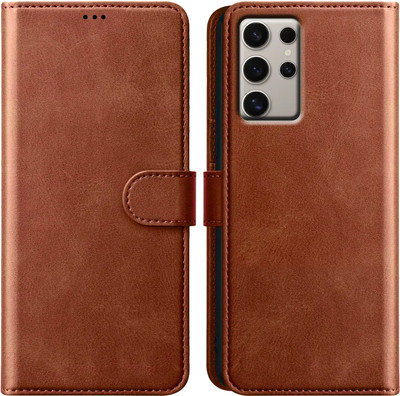 Rofix star Back Cover for SAMSUNG S24 ULTRA(Brown, Dual Protection, Pack of: 1)