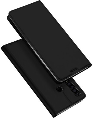 CONNECTPOINT Flip Cover for Samsung Galaxy A9 Star Pro(Black, Hard Case, Pack of: 1)