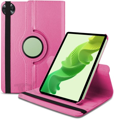 TGK Flip Cover for Realme Pad 2 11.5 inch(Pink, Dual Protection, Pack of: 1)