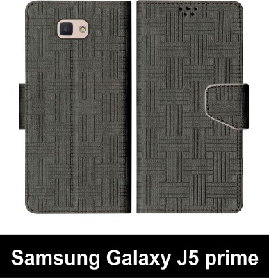 SScase Flip Cover for Samsung Galaxy J5 Prime(Black, Shock Proof, Pack of: 1)