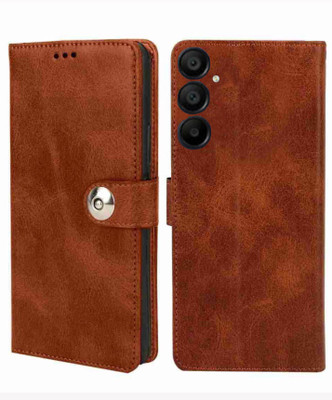 Winkel Flip Cover for Samsung Galaxy A16 5G,Samsung Galaxy M16 5G,Samsung Galaxy F16 5G(Brown, Cases with Holder, Pack of: 1)