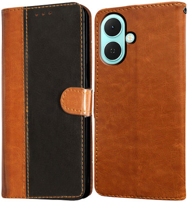 Casotec Flip Cover for Tecno Spark Go 2 4G(Black, Pack of: 1)