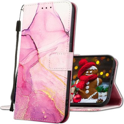 Clickcase Flip Cover for Redmi Note 7(Pink, Dual Protection)