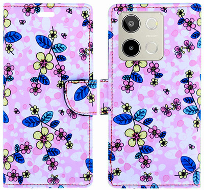 Toklot Flip Cover for Lava Blaze 3 5G(Pink, Pack of: 1)