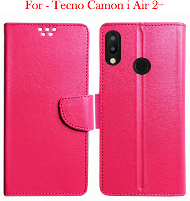 Toklot Flip Cover for Tecno Camon i Air 2+(Pink, Pack of: 1)
