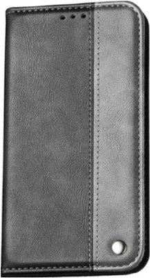 Trounce Flip Cover for Realme GT Neo 3(Black, Grey, Shock Proof, Pack of: 1)
