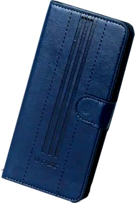 Maa Nachinda Flip Cover for Vivo V29 Pro 5G / Vivo V29 5G | Leather|Magnet Closure(Blue, Pack of: 1)