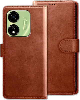 Rofix star Back Cover for ITEL P55 5G(Brown, Dual Protection, Pack of: 1)