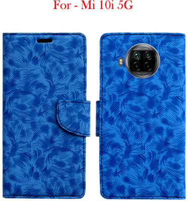 Toklot Flip Cover for Mi 10i 5G(Blue, Pack of: 1)