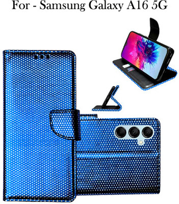 Toklot Flip Cover for Samsung Galaxy A16 5G(Blue, Pack of: 1)