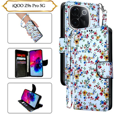 PARGO Flip Cover for iQOO Z9s Pro 5G(White, Pack of: 1)
