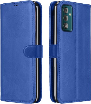 Roxel Flip Cover for Samsung Galaxy F23 5G(Blue, Dual Protection, Pack of: 1)