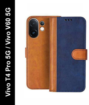 Carnage Flip Cover for Vivo T4 Pro 5G, Vivo V60 5G(Multicolor, Shock Proof, Pack of: 1)