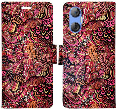 Realgo Flip Cover for Tecno Pova Neo 5G(Red, Pack of: 1)