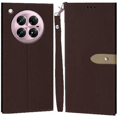 YAYAVAR Flip Cover for Infinix Zero 40 5G(Brown, Grip Case, Pack of: 1)