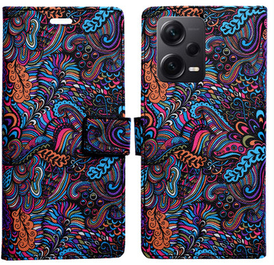 Toklot Flip Cover for Redmi Note 12 Pro 5G(Multicolor, Pack of: 1)