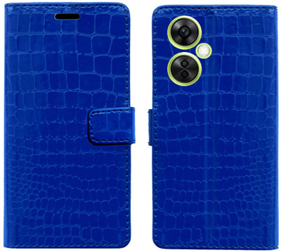 Toklot Flip Cover for Oneplus Nord Ce 3 Lite 5G(Blue, Pack of: 1)