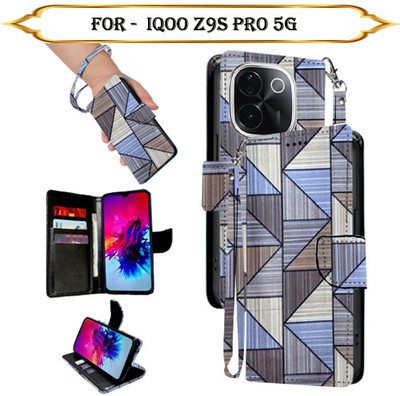 Asmart Flip Cover for iQOO Z9s Pro 5G(Multicolor, Pack of: 1)