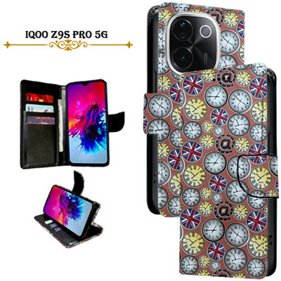 Asmart Flip Cover for iQOO Z9s Pro 5G(Multicolor, Pack of: 1)
