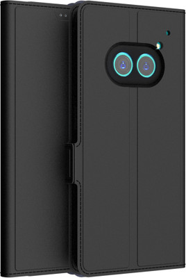 Kapa Flip Cover for Nothing Phone 2A(Black, Shock Proof, Pack of: 1)
