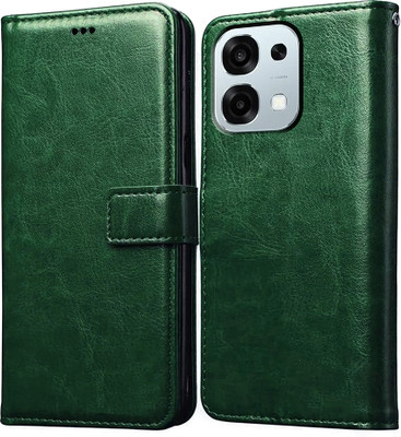Casotec Flip Cover for Oppo F31 5G(Green, Pack of: 1)