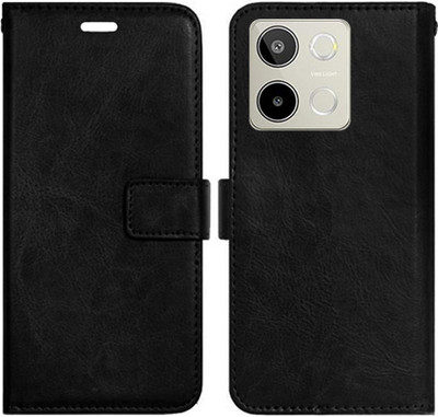 Toklot Flip Cover for Lava Blaze 3 5G(Black, Pack of: 1)