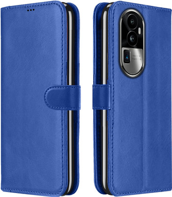Roxel Flip Cover for Oppo Reno 10 Pro Plus 5G(Blue, Dual Protection, Pack of: 1)