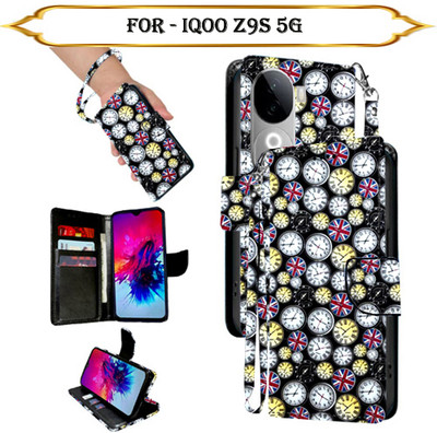 SALGO Flip Cover for iQOO Z9s 5G(Multicolor, Pack of: 1)