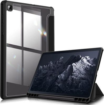 AGEIS Flip Cover for Samsung Galaxy Tab S6 Lite 10.4 inch(Black, Shock Proof, Pack of: 1)