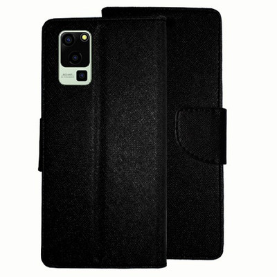 Realgo Flip Cover for Lava Blaze 5G(Black, Pack of: 1)