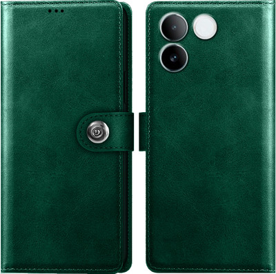 Roxel Flip Cover for iQOO Z7 Pro 5G(Green, Dual Protection, Pack of: 1)