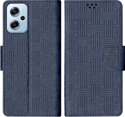 SBMS Flip Cover for Redmi K50i 5G(Blue, Pack of: 1)