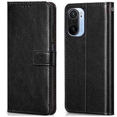 AKSP Flip Cover for Redmi 11X Pro Leather Finish and Card Pockets(Black, Magnetic Case, Pack of: 1)
