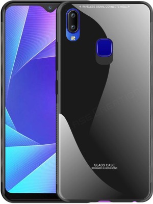 CASE CREATION Front & Back Case for Vivo Y93(Black, Shock Proof, Pack of: 1)