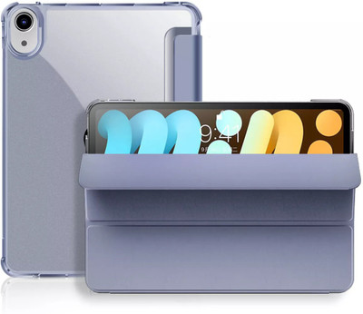 Caseelo Front & Back Case for AppleiPad Mini 6 8.3 inch(Purple, Dual Protection, Pack of: 1)