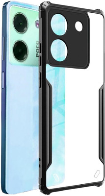 newaadhvik Back Cover for POCO M7 Pro 5G, (IPKKY)(Transparent, Grip Case, Pack of: 1)