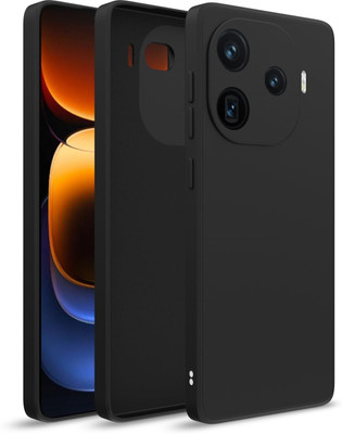 baycase Front & Back Case for iQoo Neo 10R 5G(Black, Camera Bump Protector, Silicon, Pack of: 1)