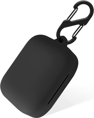 Aniex Silicone Press and Release Earbuds Case For Onepluss Buds Pro 2(Silicone Case Cover For Onepluss Buds Pro 2 / Pro 2R, Black)