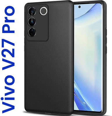 WAREVA Front & Back Case for VIVO V27 PRO (5G), VIVO V27 Pro(Black, Flexible, Pack of: 1)