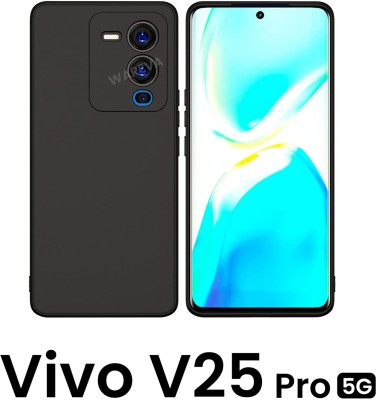 WAREVA Front & Back Case for VIVO V25 PRO [5G], V25 PRO, VIVO V 25 PRO [5G](Black, Camera Bump Protector, Pack of: 1)