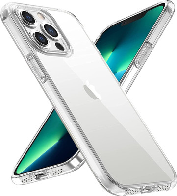 digital star Front & Back Case for IPHONE 13 Pro(Transparent, Shock Proof, Pack of: 1)