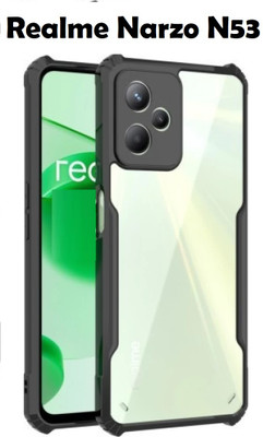 Aaralhub Front & Back Case for Realme Narzo N53(Black, Dual Protection, Pack of: 1)