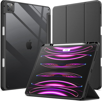 ALMOC Front & Back Case for Apple iPad Pro 12.9 inch(Black, Shock Proof, Pack of: 1)