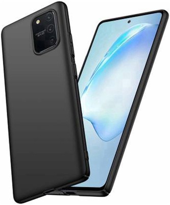 Stunny Front & Back Case for SAMSUNG S10LITE(Black, Band, Silicon, Pack of: 1)