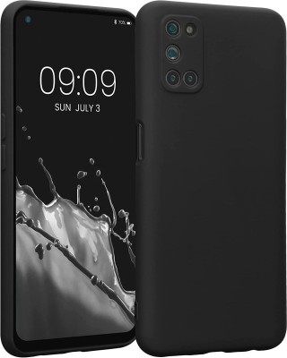 Casehub Front & Back Case for Oppo A52(Black, Camera Bump Protector)