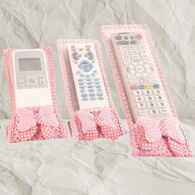 BZILO Pouch for Remote cover(Pink, Pack of: 3)