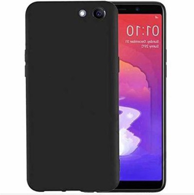 FONECASE Front & Back Case for OPPO Realme 1(Black, Camera Bump Protector, Pack of: 1)