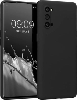 Casehub Front & Back Case for Oppo Reno 4 Pro(Black, Camera Bump Protector)
