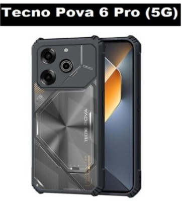 Sciforce Back Cover for Tecno Pova 6 Pro 5G(Blue, Shock Proof, Pack of: 1)