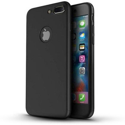 FONECASE Front & Back Case for Apple iPhone 7 Plus(Black, Camera Bump Protector, Pack of: 1)